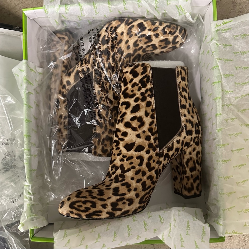 [sam edelman] case leopard booties